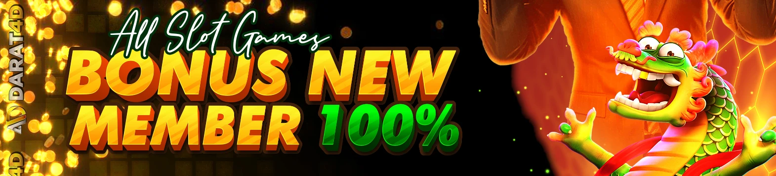 Bonus New Member 100% Spesial Mei Darat4D