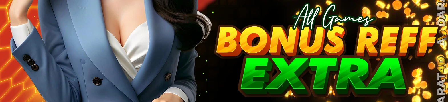 Bonus Refferal Extra Untuk Semua Member Darat4D
